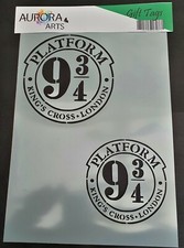 Stencil by Aurora Arts A4 Harry potter 190mic Mylar craft stencil Art mask 275