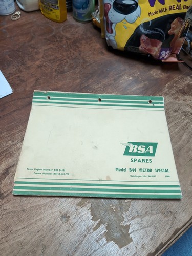 Bsa spares model b44 victor - bsa,