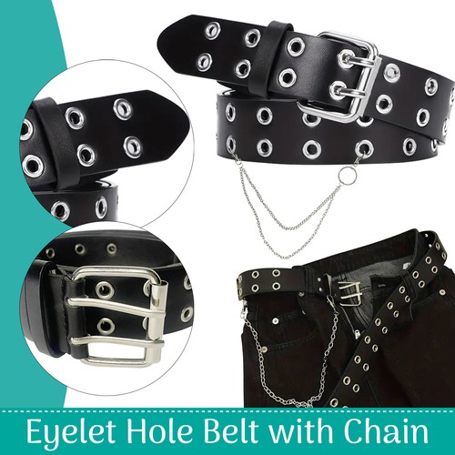 Double hole eyelet belt for - hole,