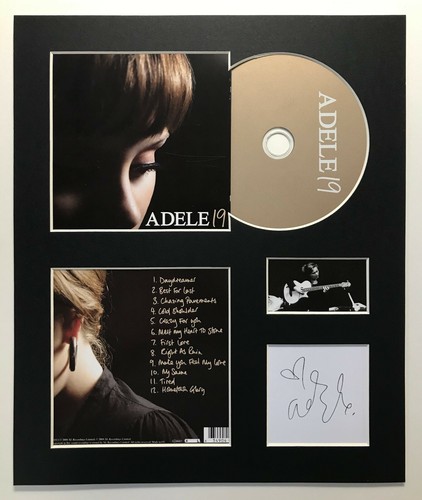 Adele signed autographed - -,