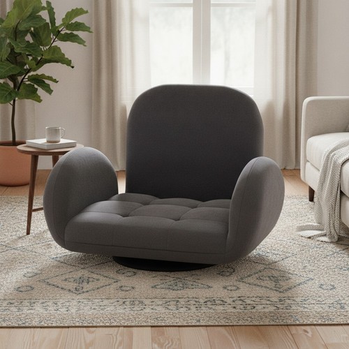 Folding floor sofa chair grey - floor,