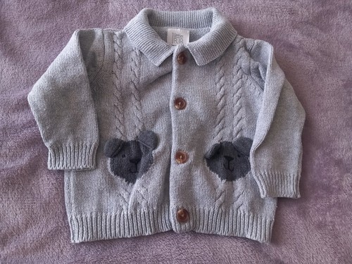 Baby boys cardigan size 6 - cardigan, 3-6