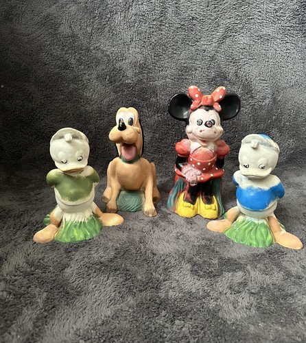 Vintage disney garden statues - disney,