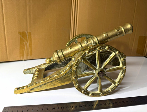 Large heavy solid - heavy, brass