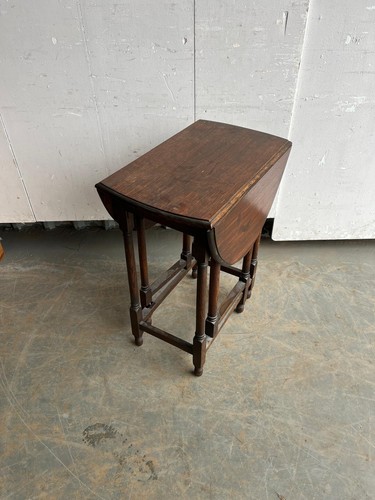 1930 oak gateleg table - oak,