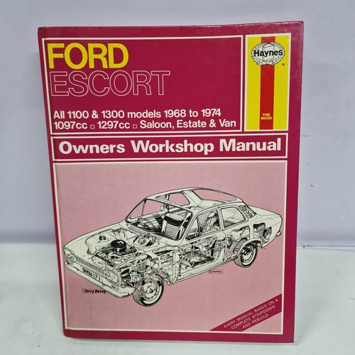 Ford escort haynes manual - escort,