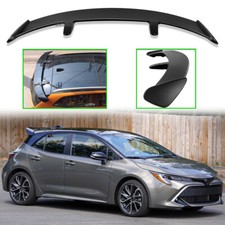 GT-Style Rear Boot Trunk Roof Spoiler Wing Matte Black For Toyota Corolla Auris