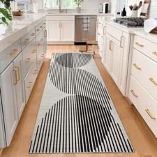 Non Slip Hall Runner Rug Long