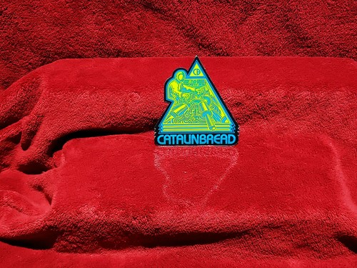 Catalinbread sticker yellow - catalinbread,