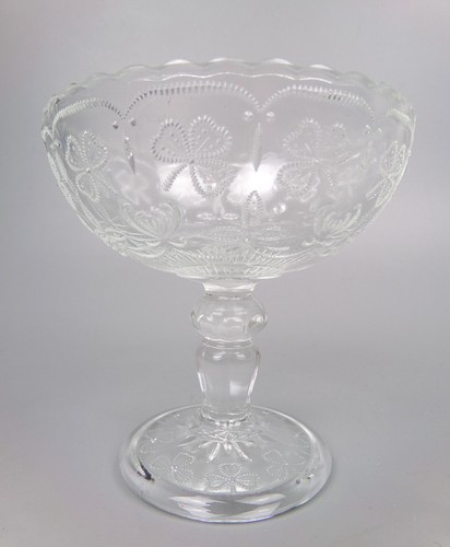 Nuutajarvi glass compote - nuutajarvi,
