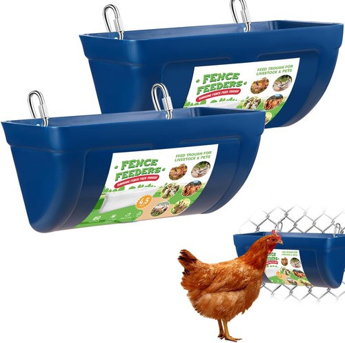 Fence feeder chicken hanging - fence,