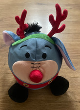 Eeyore Squishmallow Disney Plush Soft Toy Christmas Disneyland Parks Rare 8" 20c