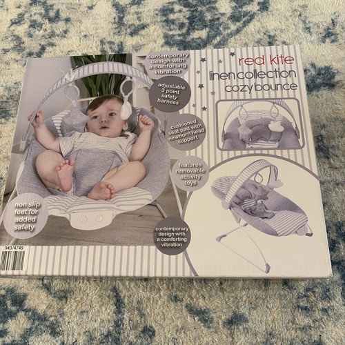 Red kite baby linen - linen, cozy