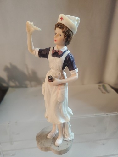 Vintage 90s nurse figurine - 90s,