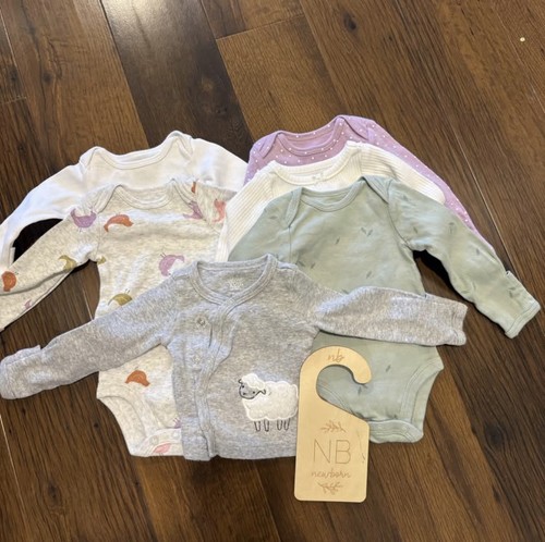 Newborn girl baby clothing - baby,