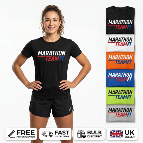 Marathon team shirt running - shirt,