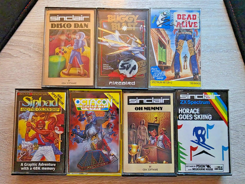 Spectrum boxed games - spectrum,