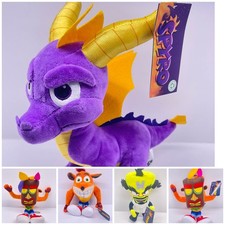 Official Play by play Crash Bandicoot Plush Soft Toy 12” New With Tags