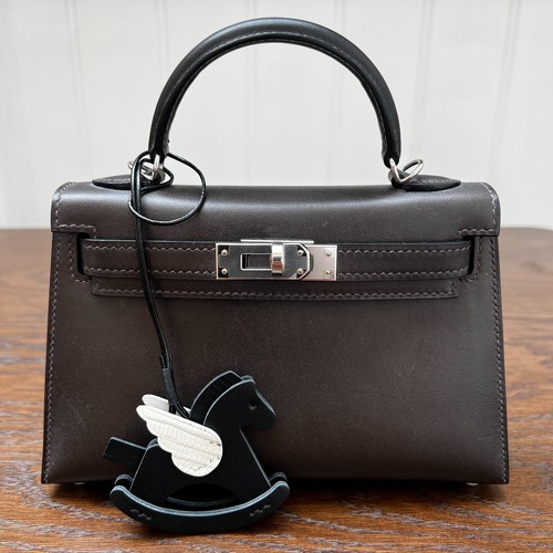 Bag charm real leather - real, rocking