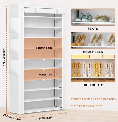 Tier shoe rack large - 10,