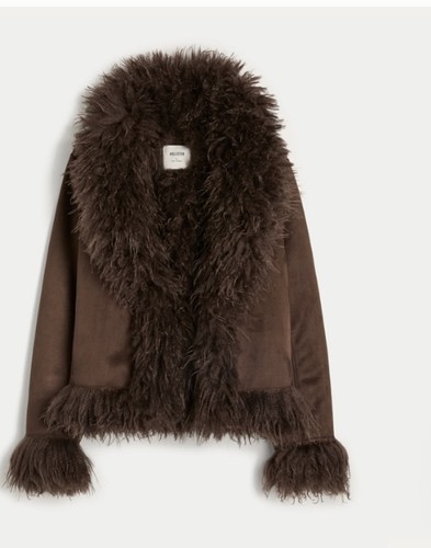 Hollister woman brown jacket - hollister, woman's