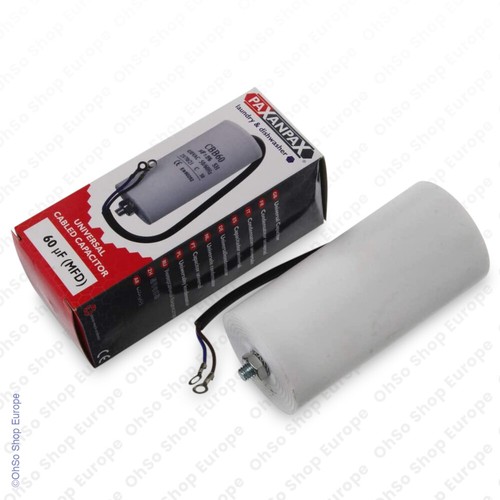 60uf 450v wired capacitor - wired,