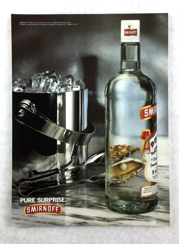 Smirnoff vodka vintage 1994 - vintage,