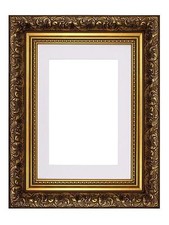Ornate Swept Antique Style Picture Photo Frames With Mount French  Style