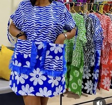 Lovely Short African Dress Available In Various Colors and Sizes