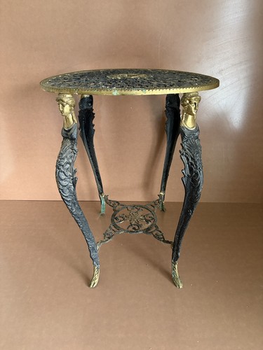 Cast iron pub table antique