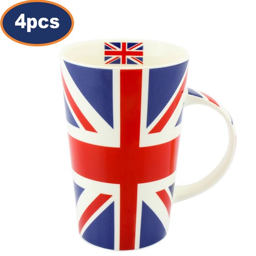 Union jack latte mug - latte, fine