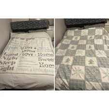 Two Double Duvet Sets with 2
