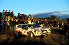 Juha Kankkunen with co-driver
