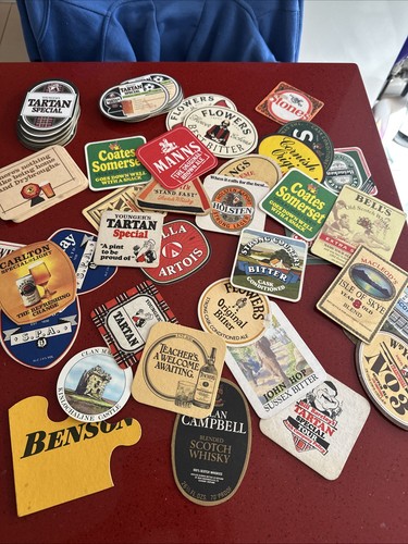 Beer mat collection vintage - beer,