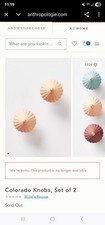 Anthropologie Colorado Knobs