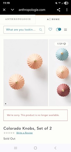 Anthropologie colorado knobs - colorado,
