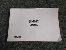 2005 GMC Jimmy SL 4x2 4x4 Truck Owner Operator User Guide Manual 4.3L V6 xz