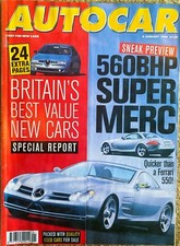 AUTOCAR MAGAZINE 06-JAN-99 -