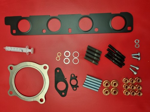 Turbocharger mounting kit for - turbocharger,