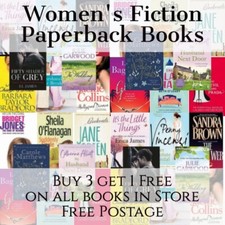 Womens Fiction Paperback Books - Build your own Bundle Lot - Buy 3 get 1 Free