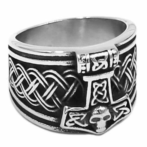 Thors hammer ring - thors,