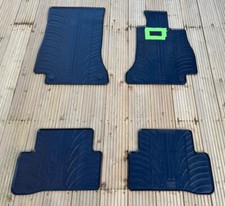 TRAVALL All Weather Floor Mats for Mercedes C-Class 2014-2021 Premium Rubber