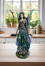 Large Fairy Figurine Gothic Warden of the Night Nemesis Now New Boxed 38cm