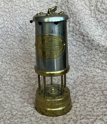 Miners lamp british coal - miners,