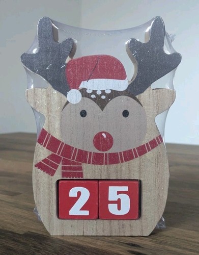 Cute wooden reindeer christmas - wooden,