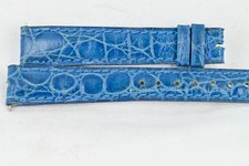 Jaeger-LeCoultre Blue Leather Strap For Buckle 14/12mm 70/100mm Ex Display