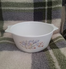 Pyrex England Blue Iris