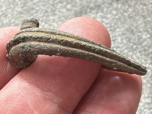 Roman bronze ladies fibula - roman,