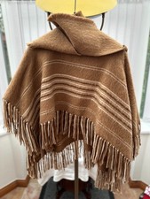 Wool Poncho Peruvian Llama