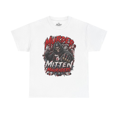 Murder mitten marauders tee - marauders,